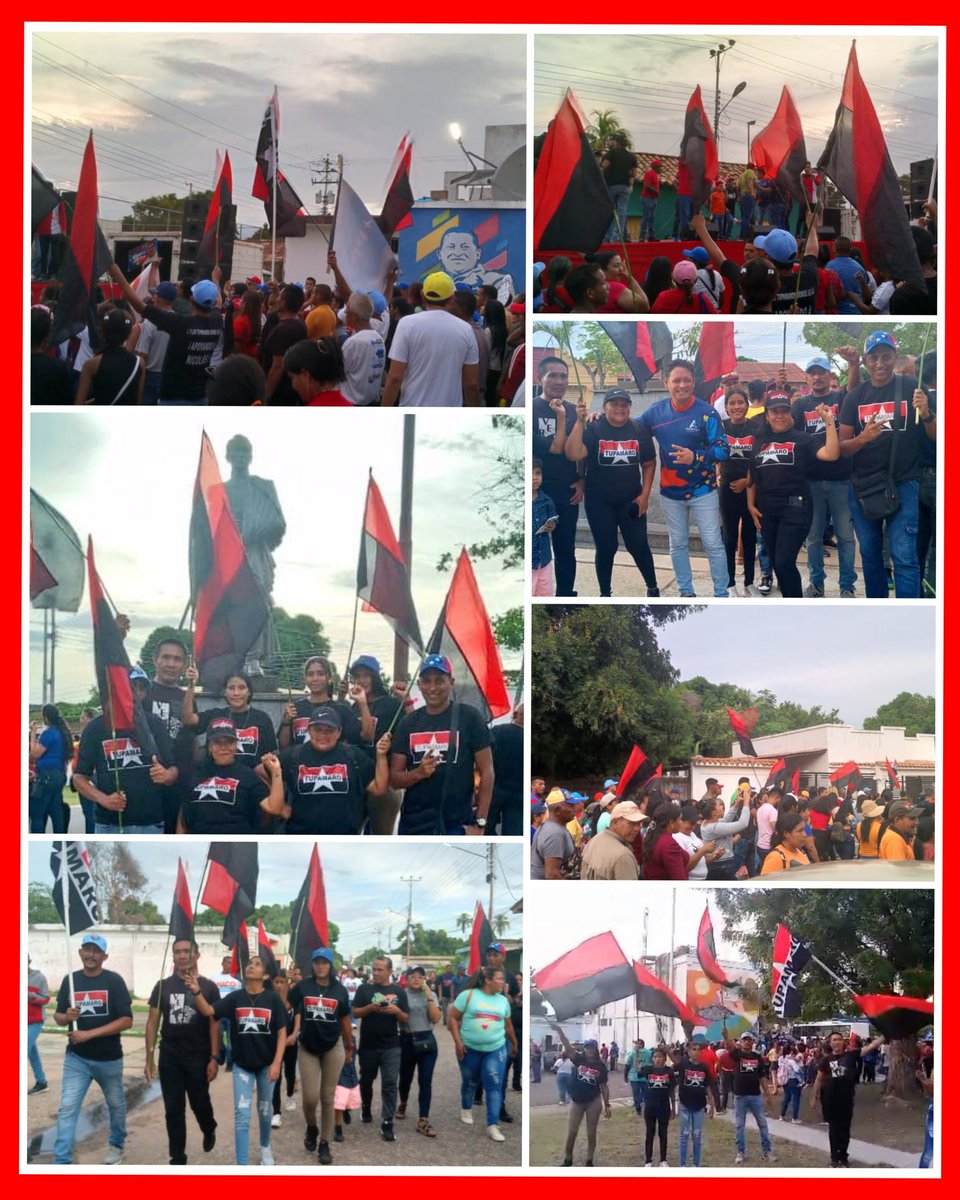 🔴⚫ Con nuestra moral en alto desde el Mpio. Independencia Edo. <a href="/AnzoateguiMrt3/">AnzoáteguiMRT3</a> la Militancia Rebelde en la calle apoyando al camarada Pdte. <a href="/NicolasMaduro/">Nicolás Maduro</a> y rechazando a los actos violentos cometidos por la derecha fascista.

#PaísDeOchoEstrellas 🇻🇪