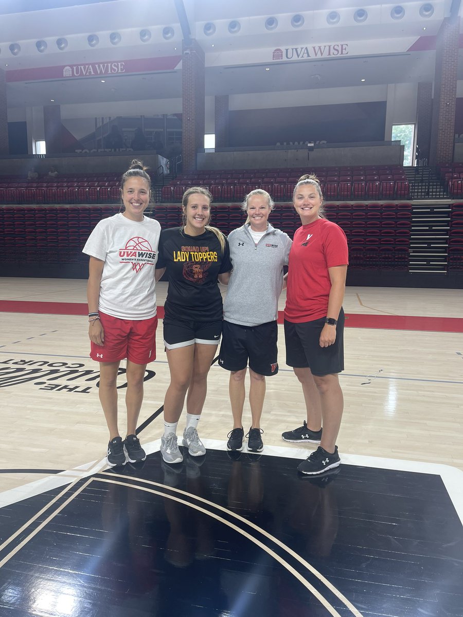 ashlyn Hickman (@ashlynhickman23) on Twitter photo Had a great time <a href="/UVAWISEWBB/">UVA WISE BASKETBALL</a> Elite camp today! Thank you <a href="/CoachCluesman/">Coach Jamie Cluesman</a> and <a href="/coachtaymiller/">Coach Taylor Miller</a> for the great experience!Go Cavs Had a great time <a href="/UVAWISEWBB/">UVA WISE BASKETBALL</a> Elite camp today! Thank you <a href="/CoachCluesman/">Coach Jamie Cluesman</a> and <a href="/coachtaymiller/">Coach Taylor Miller</a> for the great experience!Go Cavs