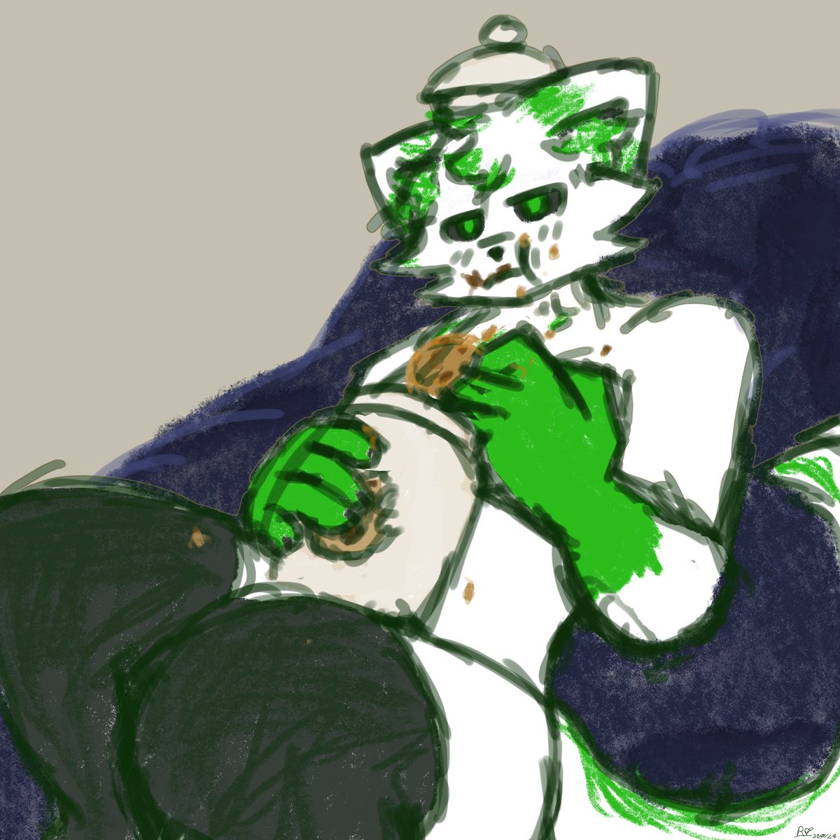 LGotfood's tweet photo. Realized that I’ve never posted any of my like full original work on here so take trauma and my literal only OC without a backstory so traumatic it’s disturbing to know someone could come up with it
#art #originalartwork #OC #ocart #traumacore #sfw #furry #digitalart #imafurry🤯 https://t.co/nhRS0PeaDA