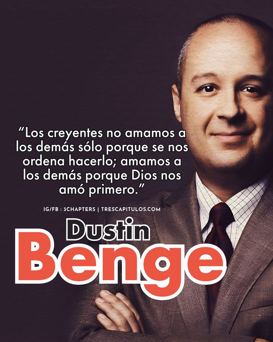 3Chapters1C1558's tweet photo. #CitasCitables #DustinBenge #Dios #amor #projimo #creyentes #3Chapters https://t.co/gT16WMTXCx