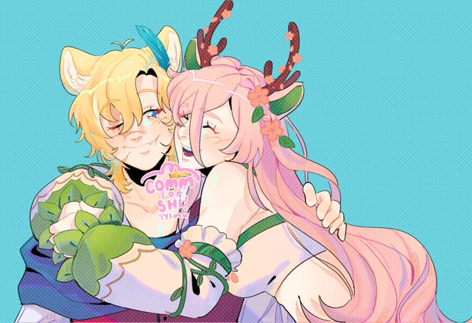 a finished cmsn from july!! tysm for your patronage  