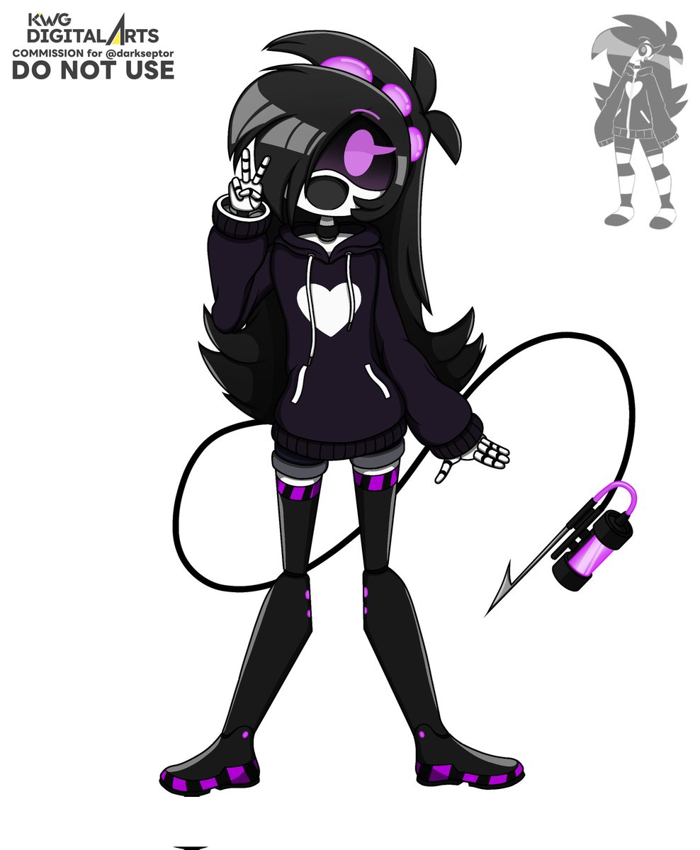 Mari × Murder Drones Art Commission for: @Darksept0r #MurderDrones