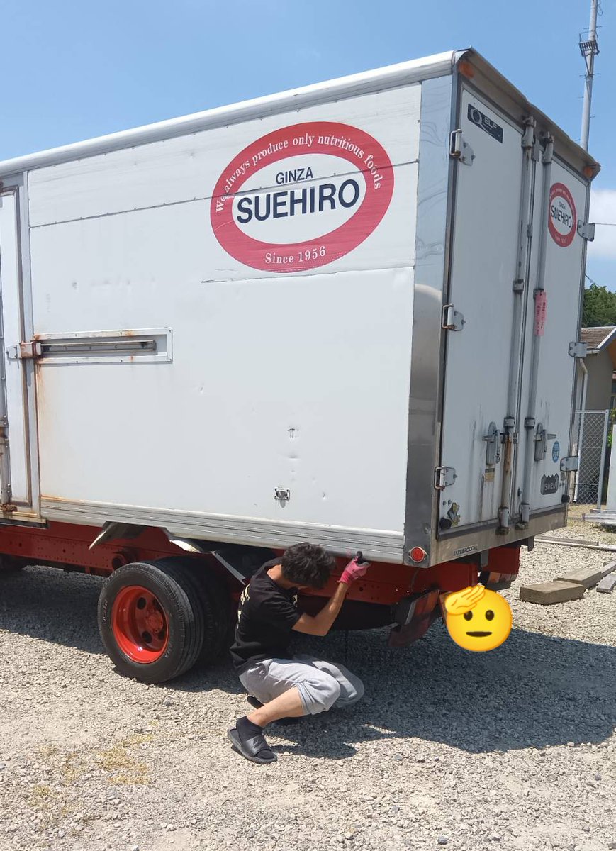 昨日は、松戸市のお客様もコンテナ引取りに来られました！ 趣味の