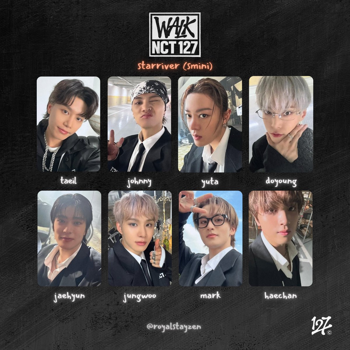 NCT 127 walk starriver マーク NCT 127 マーク WALK トレカ