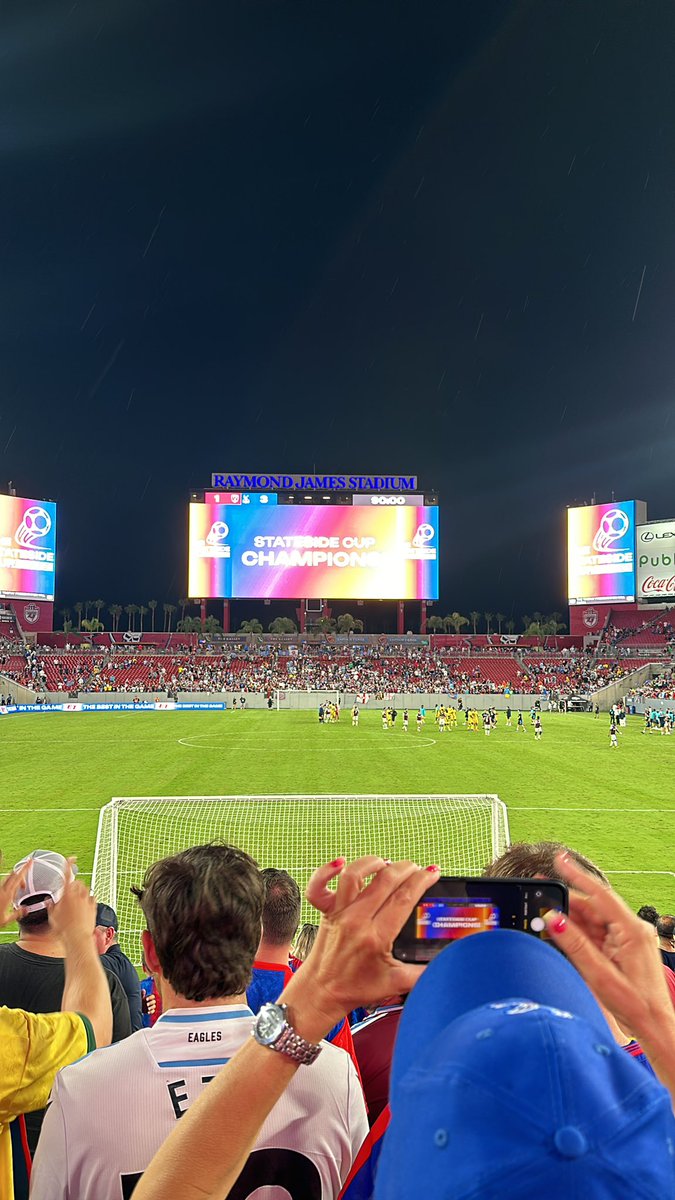 offskib's tweet image. Champions!!!! Stateside’s coming home! #cpfc