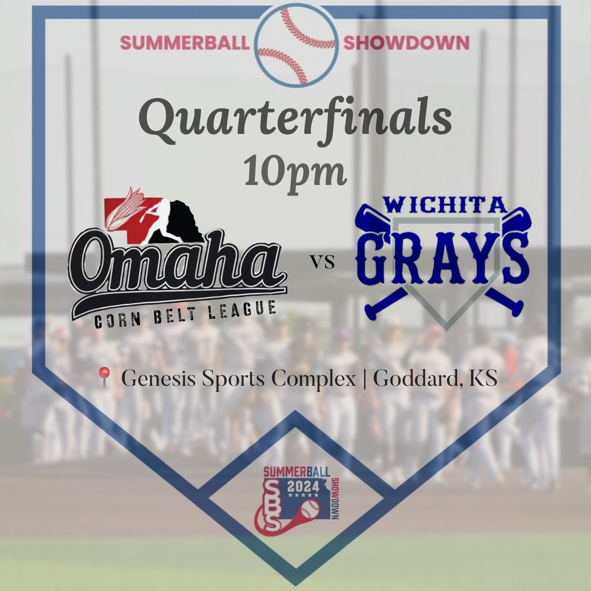 CBL with a 3-2 win over the KC Monarchs. Trevor Storer started the game going 6.1 IP giving up just one run. Ayden Spicer led Omaha offensively going 2-3. Spicer, Steele, Benecke, &amp; Martin each had a double in the game. 

Next game is tonight at 10pm

youtube.com/@summerballsho…
