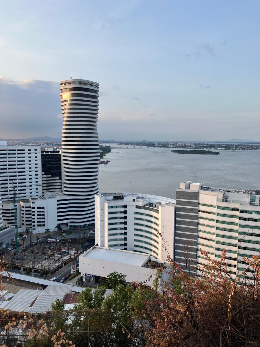 Guayaquil, Ecuador - im Altstadtviertel Las Peñas und oben auf dem höchsten Punkt