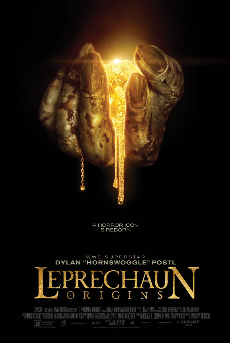 spooktober310's tweet image. #100DaysOfHorror
Day 59
Leprechaun: Origins
2014
Zach Lipovsky