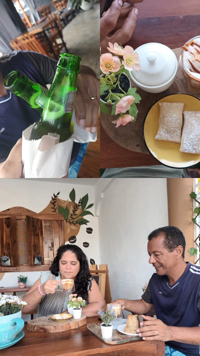 papi y mami en una cita ♥️