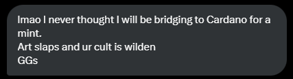 mogi_cet's tweet photo. 200+ new Cardano wallets set up for CETARDIO 

🫵😸💦