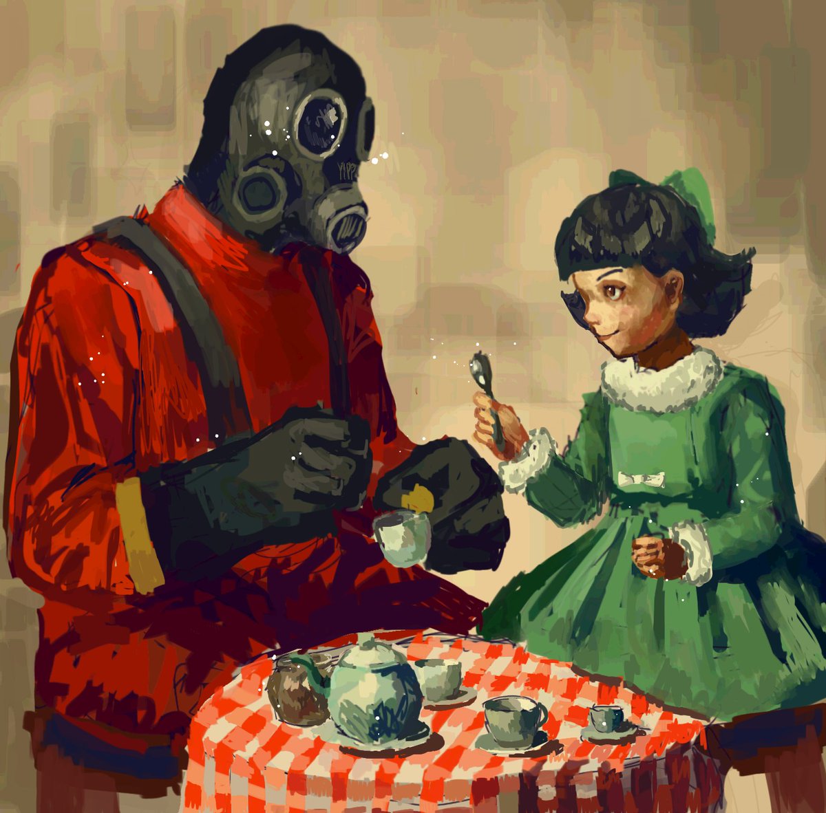 fermocent's tweet photo. #TF2 #TF2fanart #TF2pyro 

Super secret CEO meeting https://t.co/EbK7J4GONP
