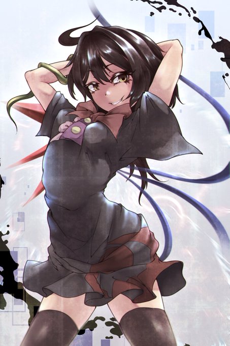 #私はこういう絵師です見た絵師全員参加 
だいたいいつも封獣ぬえ中心で描いてる
ぬえ以外だと菫子が多い
基本的に東方projectメイン 