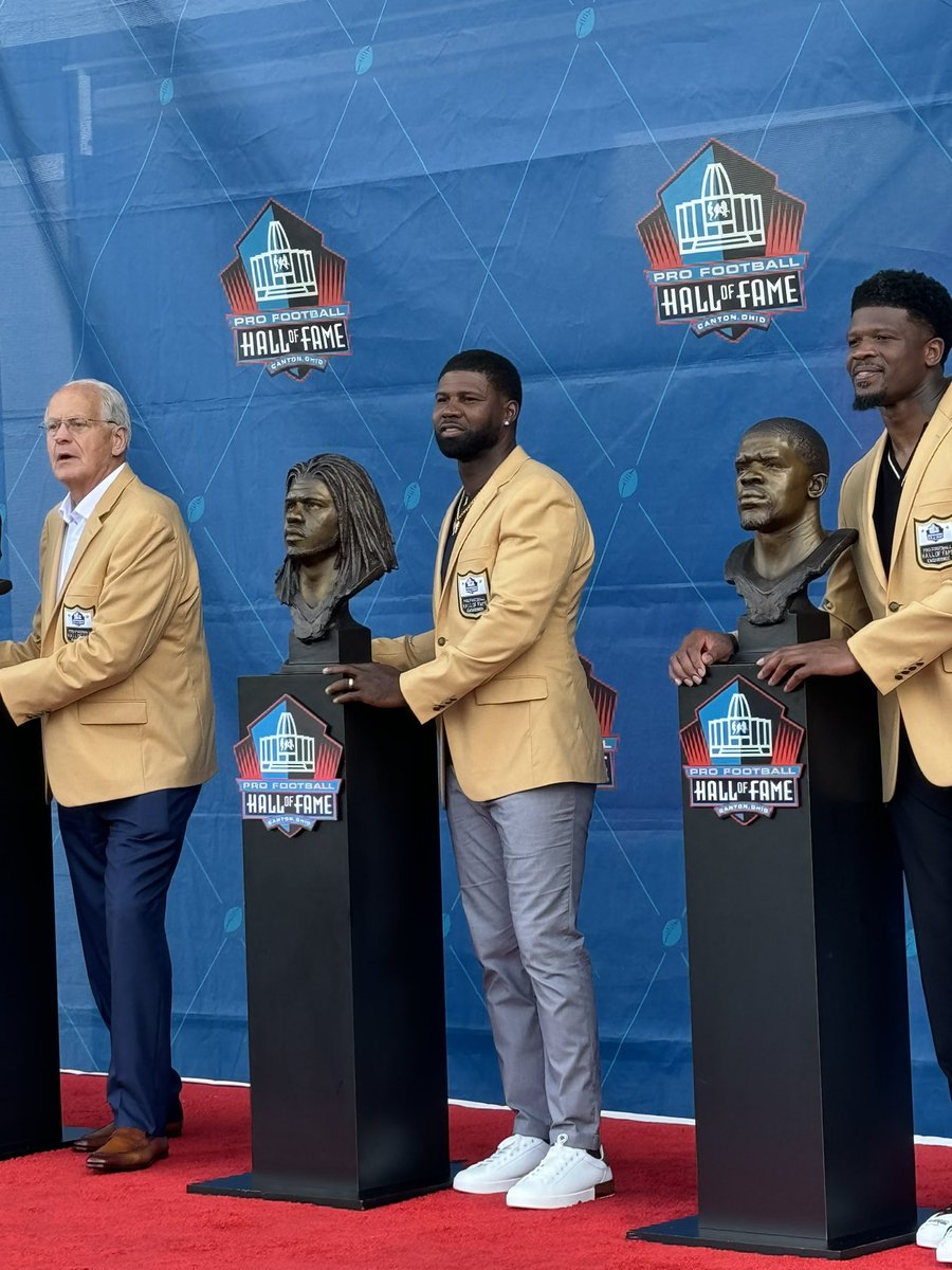 Rivierabch's tweet image. Congratulations to Riviera Beach football icon, Mr. Devin Hester, on his induction into the Pro Football Hall of Fame! Our Communications Specialist, Santigo Morgan, and a team of YEP interns traveled to Canton, Ohio to capture the festivities honoring Mr. Hester.