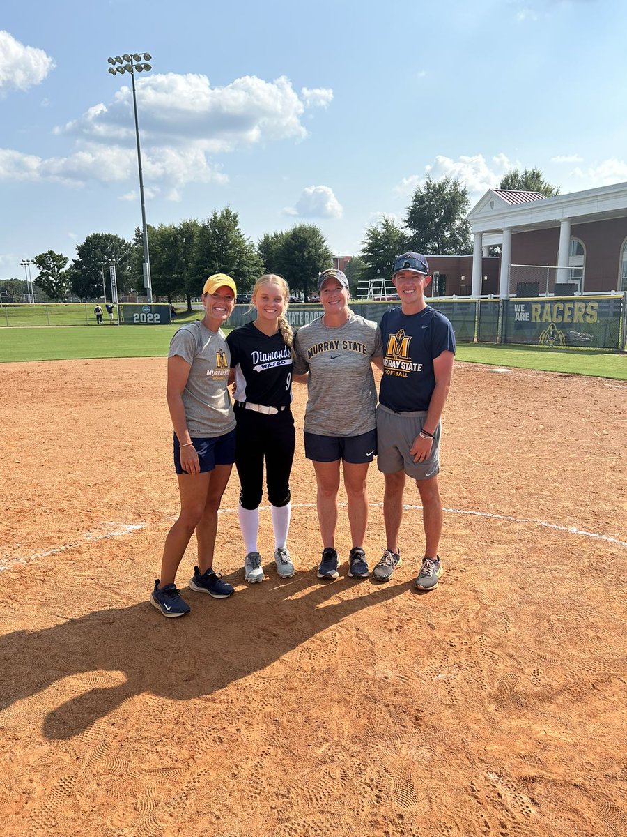 Spent the day <a href="/RacersSoftball/">Murray State Softball</a> learning different approaches at the plate and on the field. Thanks to all the coaches! Had a great time!  <a href="/CoachGill_MSU/">Ashley Gilland</a> @CoachZack_MSUSB and Coach K <a href="/keely_fewell08/">Keely Fewell 2026</a> <a href="/MmWasco/">Wasco Diamonds 18u MM</a> <a href="/mahaffyt/">Tim Mahaffy</a> <a href="/WascoDiamonds/">Wasco Diamonds</a>