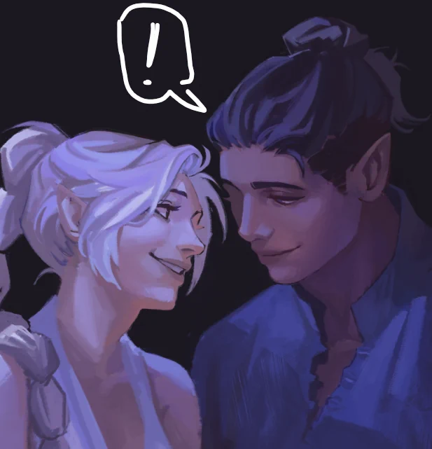 happy bg3 anniversaryyy!!! streaming the final stretch of this comm today  
