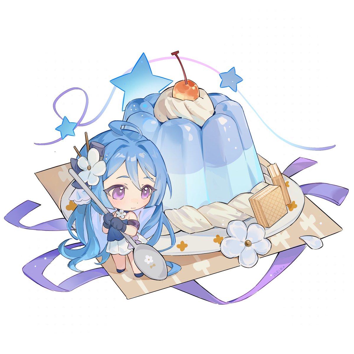 AAAAAAriko's tweet photo. chibi Helena 💙

(Practice with reference) https://t.co/fahBFP1FWH