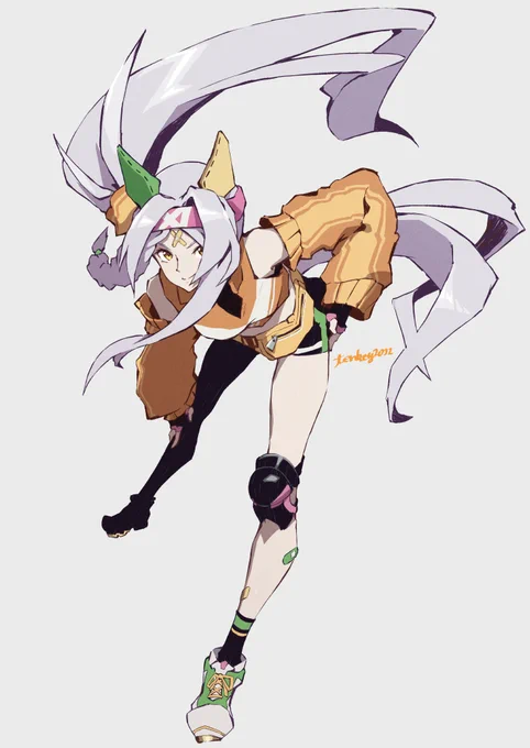ソノンエルフィーのかっこいいポーズ