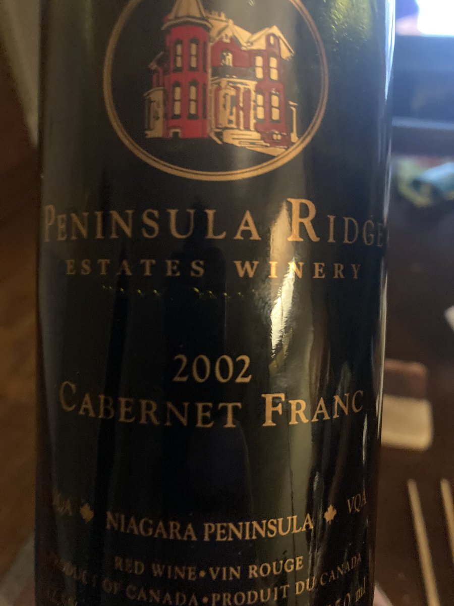 Booze_Demon's tweet image. Opened this on a lark. 20 year old Cab Franc can be tasty.