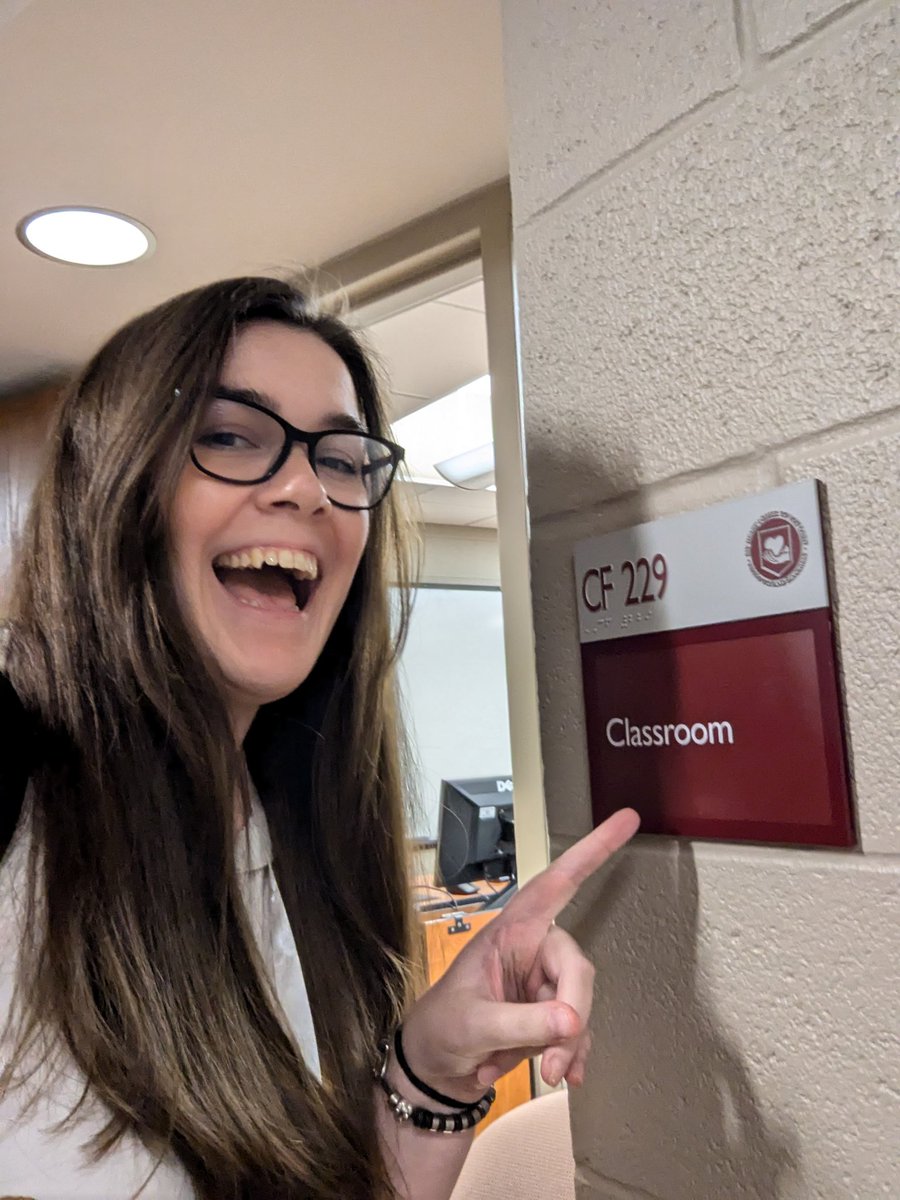 not_unambitious's tweet photo. Y'all, I have "Teaching Skills for Technical Experts" in an actual college classroom!! How cool 😻 #beercitycode https://t.co/LxSAObtVXh