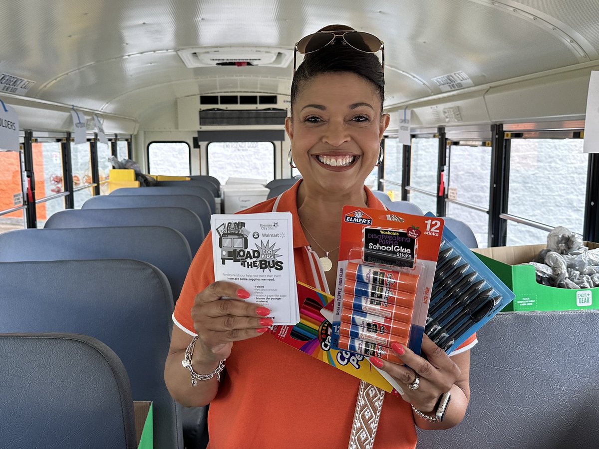 Thank you to our community for making Day 2 of Load the Bus another success! We truly are one, and our bus packed full of school supplies proves it. Be sure to stop by area Walmarts tomorrow from 12-6 for our final day. #WeAreOne #RCPSProud