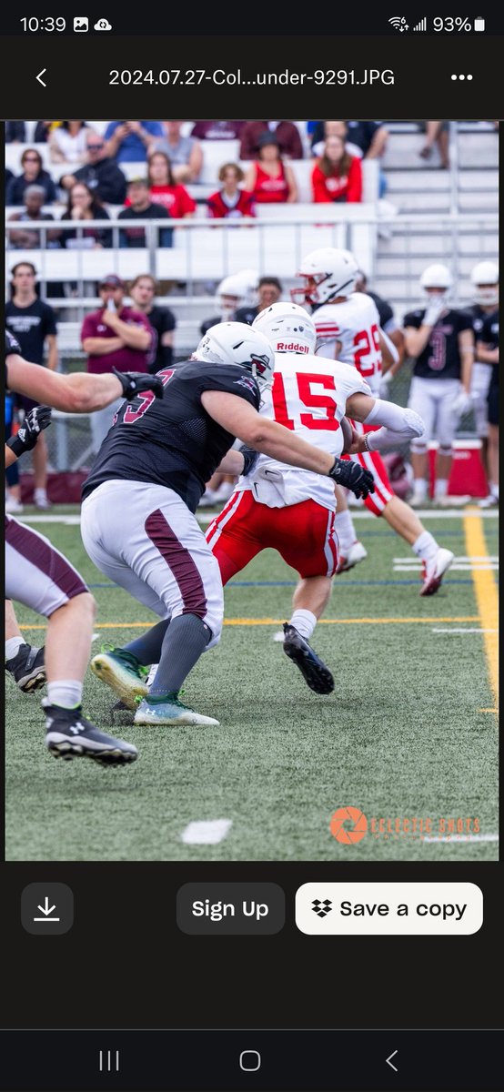 When you want to share a hug with the QB.

#79 Regina Thunder
#ThunderGrit