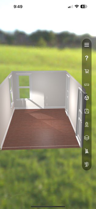 A 3D ai scan of my room Im trying to fix so it&rsquo;s not just storage bins   If anyone wants to help lol