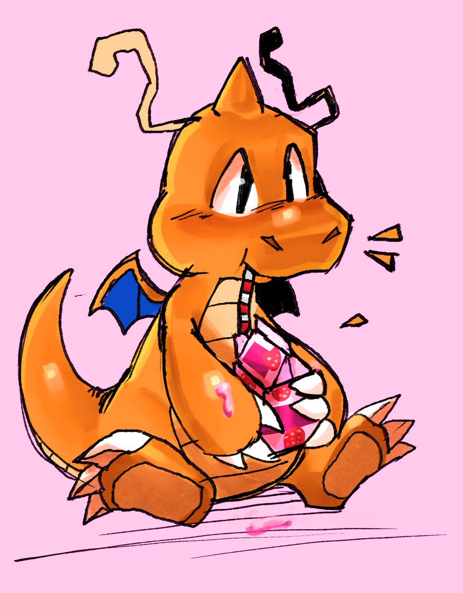 Quest1014's tweet photo. #Pokemon #fanart strawberry milk https://t.co/T7RE1yLM8H