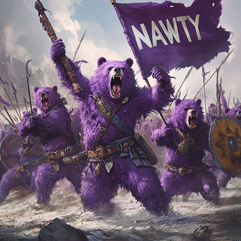 We’re hosting a contest to reward our most active community members! 

Here’s how to participate:

1. Shill NAWTY BEARS on your social media (Twitter, Telegram, Instagram, Facebook).
2. Post screenshots of your shilling activities in our Telegram group.

The 3 most active users