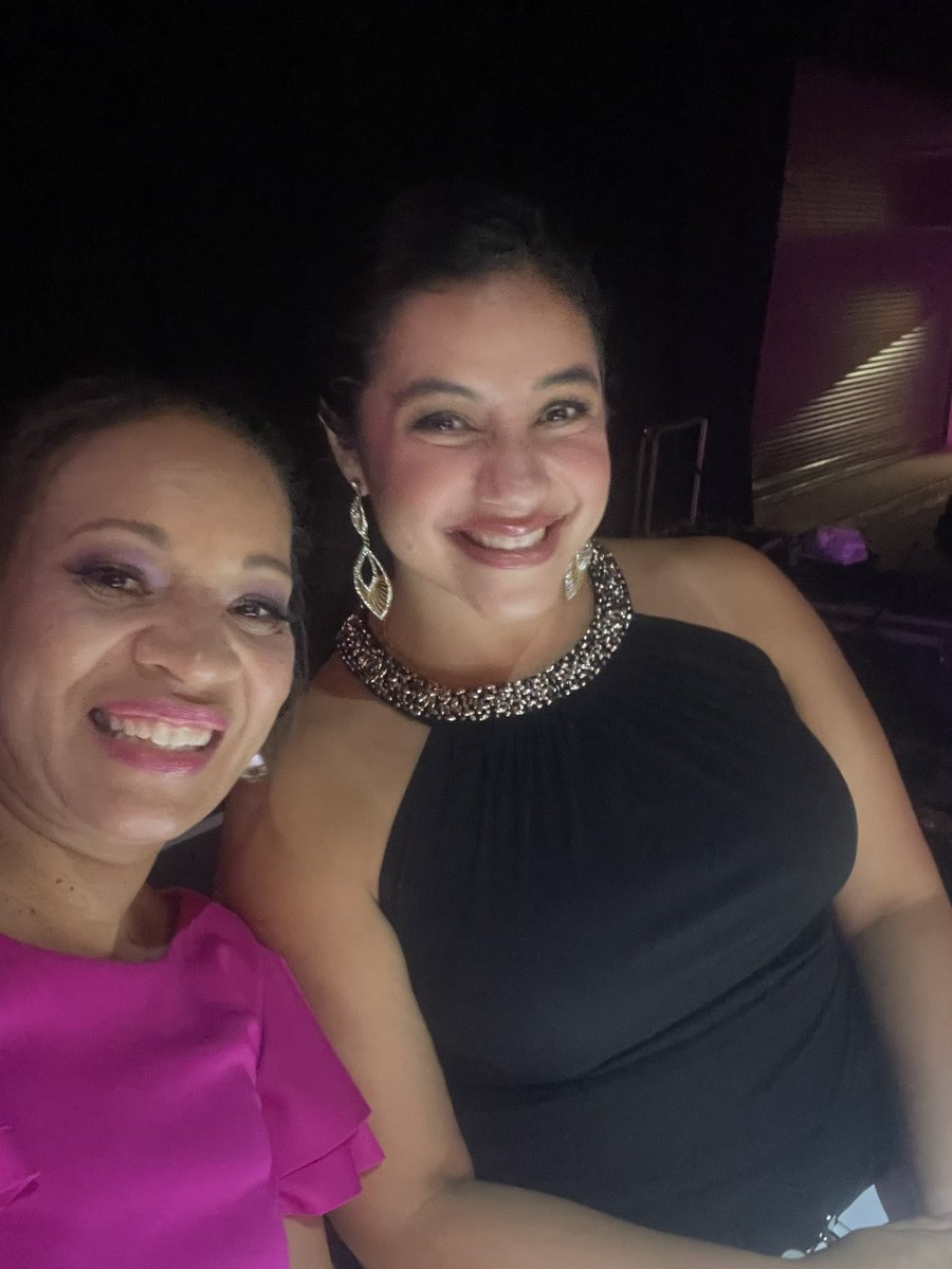 Behind the scenes with <a href="/DanOropezaTV/">Daniella Oropeza</a> as emcees for Dance Like the Stars 2024 💗 #bgcnms #DLTS2024
