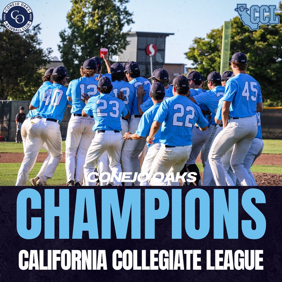 Conejo_Oaks's tweet image. CROWN ‘EM👑
For the first time since 2018, your Conejo Oaks are the CCL Champions!
#OaksAreHot #CCL2024