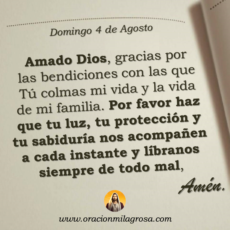 oracion_milagro's tweet photo. Oración para el domingo 4 de agosto de 2024: https://t.co/q0mzMyHxro