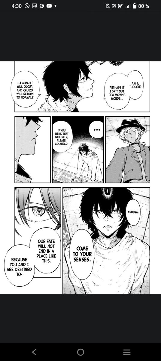 TheSaltedSugar1's tweet photo. Guys, A year ago......

#skk #Soukoku #BSD #BSD109 #BSDchapter109 #Dazai #Chuuya https://t.co/4ShCtkRlWb