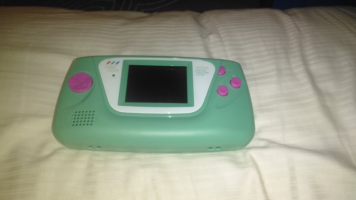 Do yourselves a favor and get a screen/shell/capacitor modded Game Gear. SO. DANG. GOOD.

Mine was done by <a href="/Douglie007/">Douglie007</a>, and as I've gone on record saying, he knocked it outta the park.