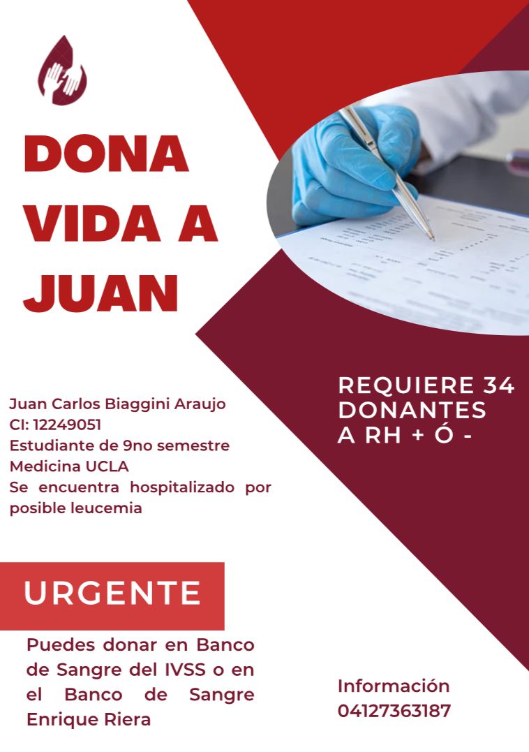 jucasato78's tweet photo. Por favor #ayudanosaayudar #donasangre @uclave @JoseLuisYepez https://t.co/1IHyJ12z3u