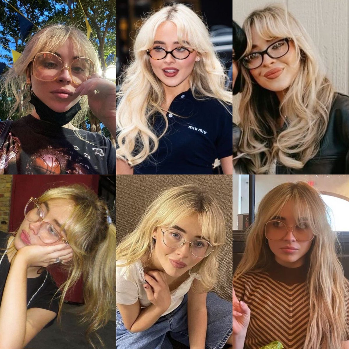 dailysabrinapic's tweet photo. Sabrina Carpenter with glasses>>>>>>>>> https://t.co/chPPhyQZ4W