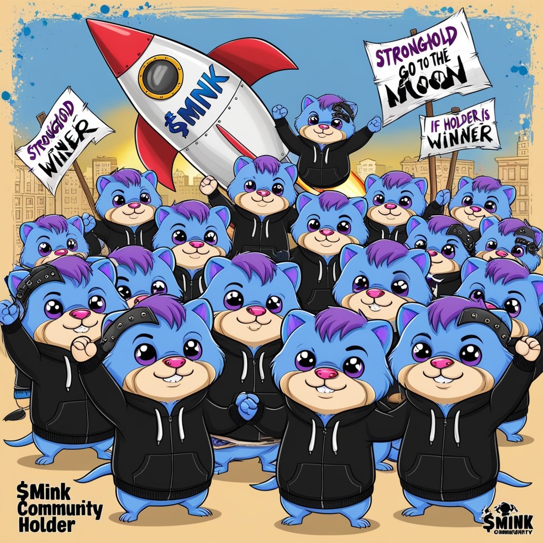 AmericanMink's tweet photo. We're $MINK Army Family 🇺🇸

#minkarmy
#minkspace
#Solana 
#memecoin
#communitytoken
#NFT 
#american https://t.co/aURoBE7rrm