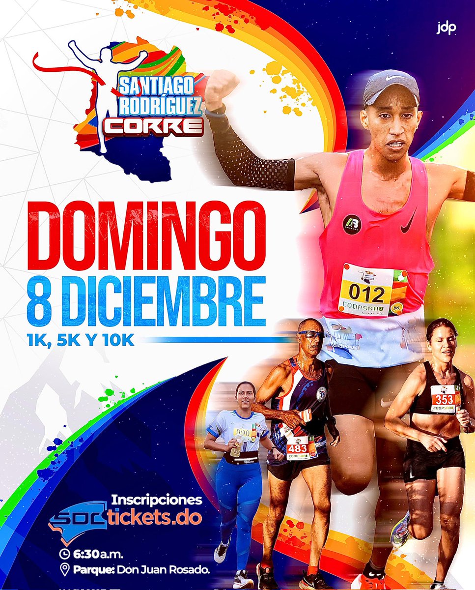 #SantiagoRodriguezCorre2024 
<a href="/JUANFRAB02/">El nieto de Dulce</a> <a href="/JCEstevezE/">Juan Carlos Estévez E.</a> <a href="/MannyUceta/">Enmanuel 🇩🇴</a> <a href="/Sabaneta_SR/">SabanetaSR</a> <a href="/MegaPlaxsrl/">MEGA PLAX S.R.L</a> <a href="/DilmarysCuello/">Dilmarys Cuello</a> <a href="/victoraquinotv/">Victor Aquino Paulino</a>