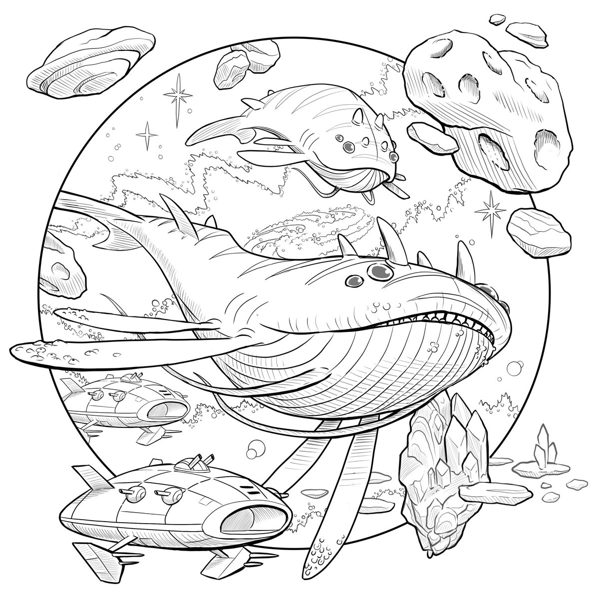 Tonycartoonish's tweet photo. Apparently yesterday was National Coloring Book Day #nationalcoloringbookday #coloringbookday so here are a few coloring pages I have made over the years. #coloringbook #coloringpage #coloringpages #scifiart #fantasyart #originalcharacters https://t.co/x4vrcoznBn