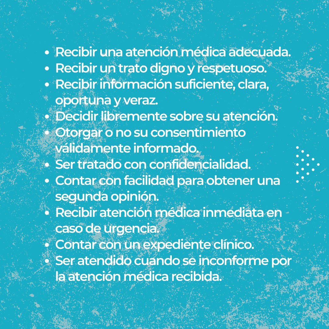 CMCPER's tweet photo. ¿Sabías que tus pacientes tienen derechos? Conócelos deslizando para estar informado y brindar la mejor atención posible. 

Para mayor información:
consejo@cmcper.org.mx
.
.
.
#CMCPER  #siemprecertificado #cirujanoplasticocertificado #recuerda #bienestarpaciente https://t.co/pkP1stiTDc