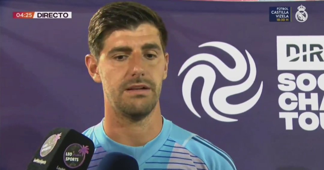 🚨🗣️ تيبو كورتوا: "نحن لا نحب الخسارة أمام برشلونة، هذا واضح ولكن المهم هو مباريات الموسم وكما قال كارفخال عندما تأتي الحقيقة سنرى".