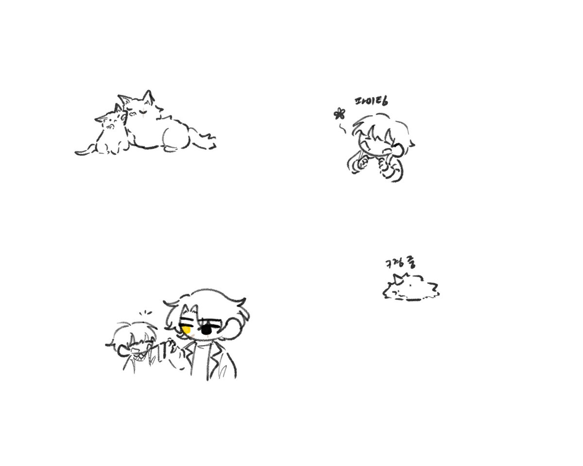 b4egeu's tweet photo. 지인 그림 그리는 동안에 낙서 https://t.co/N5yTpPhDII