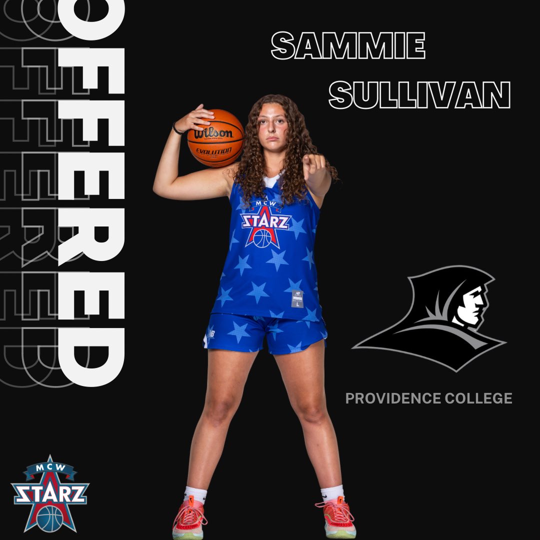 MCW STARZ (@mcwstarz) on Twitter photo Congratulations to MCW Starz ⭐️ 2026 <a href="/Sammieshay22/">Sammie Sullivan</a> who received an offer from <a href="/ProvidenceWBB/">ProvidenceWBB</a> 🔥🔥 Congratulations to MCW Starz ⭐️ 2026 <a href="/Sammieshay22/">Sammie Sullivan</a> who received an offer from <a href="/ProvidenceWBB/">ProvidenceWBB</a> 🔥🔥