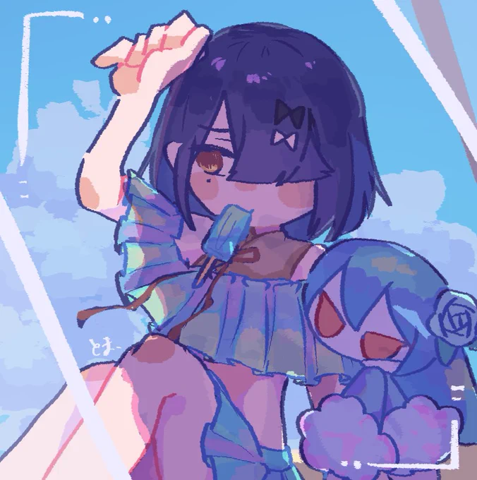 水着徐福ちゃん
