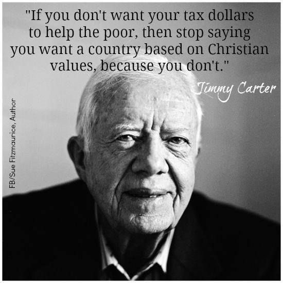 Former President Carter is trending so I must repost his brilliant observation: