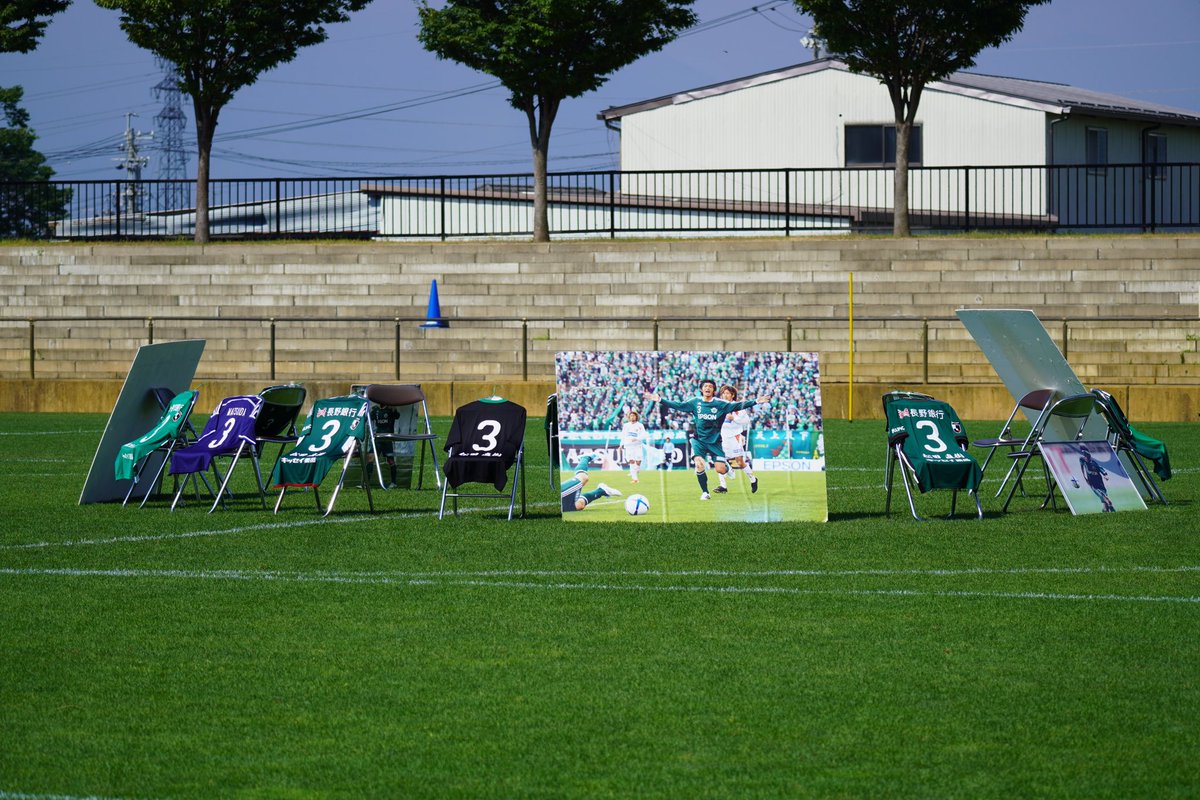 松田直樹 選手が亡くなって今日で13年です。 今年もトップチームの練習