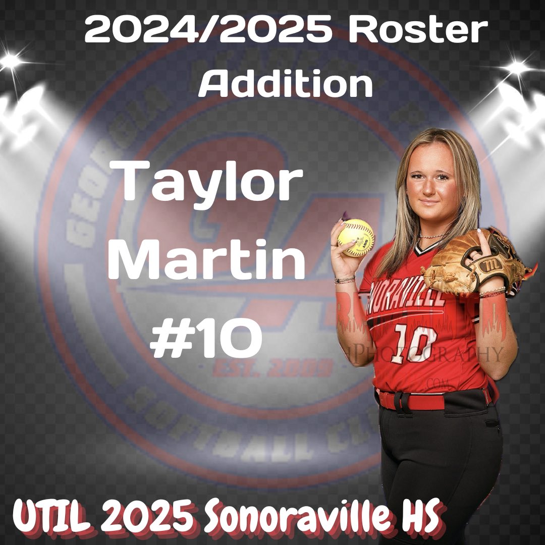 Georgia Power McCormack 25/26 (@gap_mccormack) on Twitter photo Another Roster addition for 24/25.
Welcome Reindhart Commit
#10 Utility Taylor Martin to the squad. Lineup keeps getting longer!
<a href="/TaylorM090506/">Taylor Martin</a> <a href="/howiemackz/">Coach Howie Mackz</a> <a href="/RUSoftball22/">Reinhardt Softball</a> Another Roster addition for 24/25.
Welcome Reindhart Commit
#10 Utility Taylor Martin to the squad. Lineup keeps getting longer!
<a href="/TaylorM090506/">Taylor Martin</a> <a href="/howiemackz/">Coach Howie Mackz</a> <a href="/RUSoftball22/">Reinhardt Softball</a>