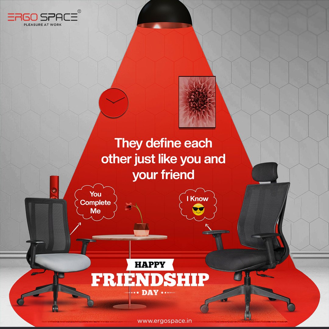 ergospaceindia's tweet photo. Friendship and comfort go hand in hand. Enjoy this Friendship Day with our ergonomic solutions.#HappyFriendshipDay2024 https://t.co/GgjcZ2rm5o