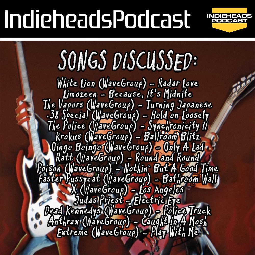 Indieheads Podcast (@indieheadspod) on Twitter photo Out now wherever you find podcasts, we're joined by <a href="/100_chefs/">Thomas S 🇦🇲</a> (founder of <a href="/mgrmagazine/">Merry-Go-Round Magazine</a>) & <a href="/EldoonLDP/">Luke Phillips</a> to talk the bewildering highs & lows of Guitar Hero Encore: Rocks the 80s (2007).
Listen now via your platform of choice: pod.link/963583140 Out now wherever you find podcasts, we're joined by <a href="/100_chefs/">Thomas S 🇦🇲</a> (founder of <a href="/mgrmagazine/">Merry-Go-Round Magazine</a>) & <a href="/EldoonLDP/">Luke Phillips</a> to talk the bewildering highs & lows of Guitar Hero Encore: Rocks the 80s (2007).
Listen now via your platform of choice: pod.link/963583140