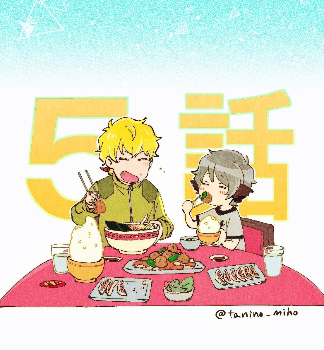 tanino_miho's tweet photo. 今日は5話だよー https://t.co/d1kL0xlfxd