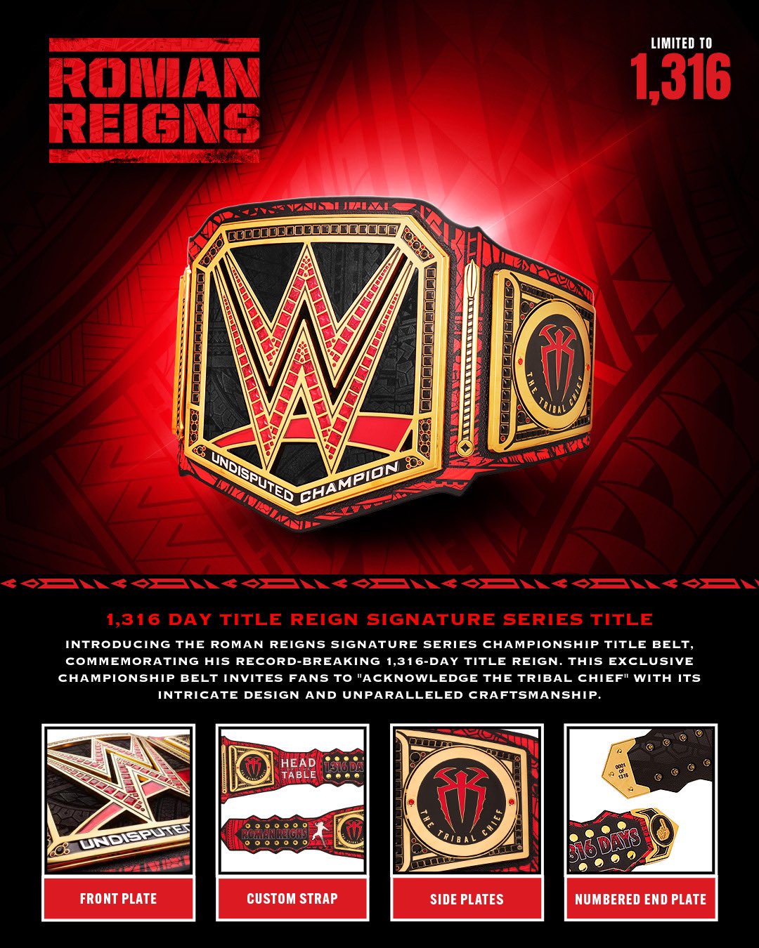 WWEShop.com on X: &ldquo;Roman Reigns has made his return! Acknowledge 